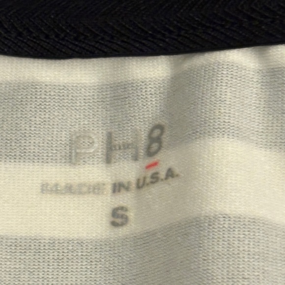 PH8 Striped Black and White Top and Shorts - Picture 4 of 6